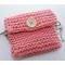 Sac rose crochet